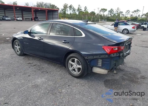 2017 Chevrolet Malibu Ls from USA, damaged, VIN 1G1ZB5ST7HF245594